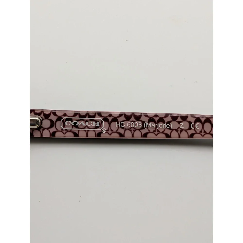 Coach HC6005 Marjorie Eyeglasses Black Pink 5034 51-17-135 Full Rim Frames Only